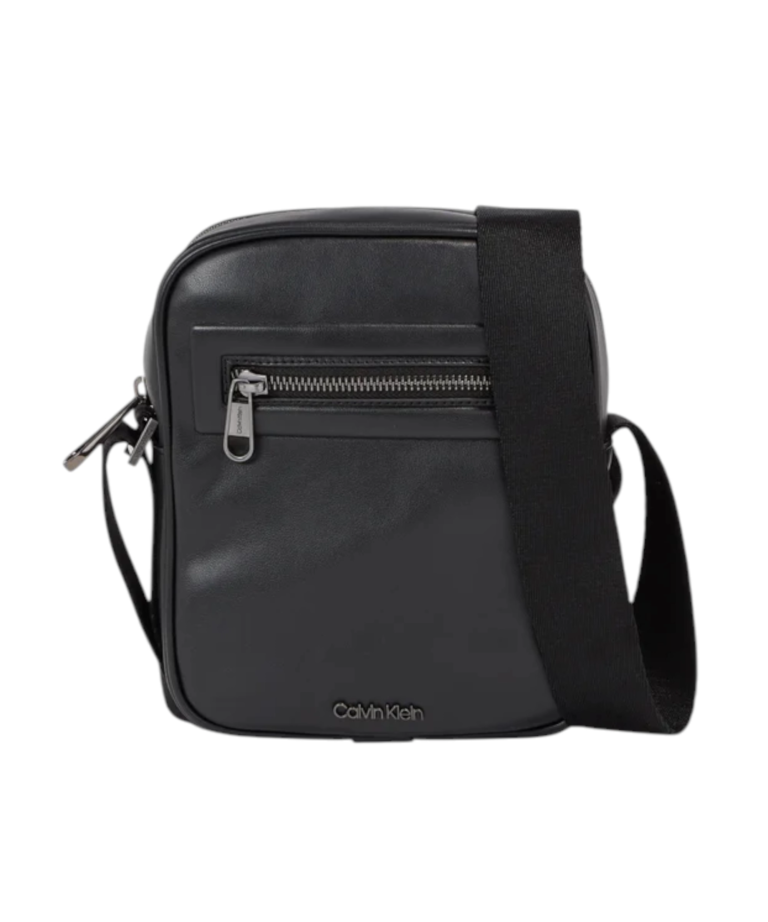 Calvin Klein - Ανδρική Τσάντα Ώμου / Χιαστί Ck Elevated Reporter S K50K511190-BAX Μαύρο