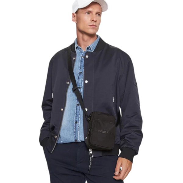 Calvin Klein - Ανδρική Τσάντα Ώμου / Χιαστί Ck Must+ Reporter Xs K50K510275-BAX Μαύρο K50K510275-BAX
