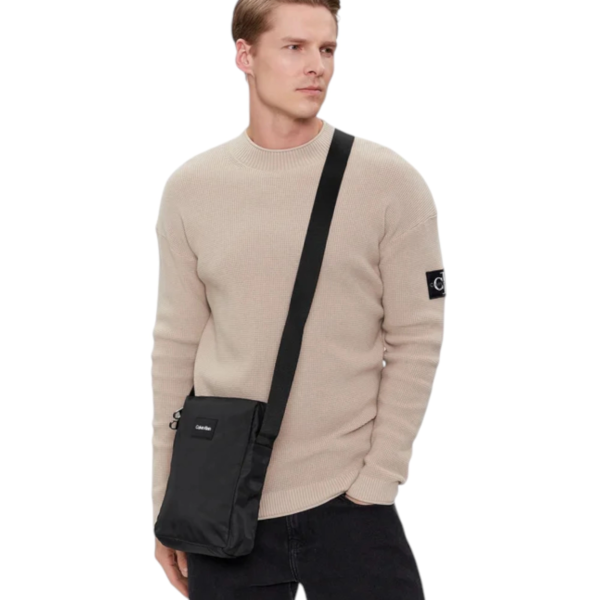 Calvin Klein - Ανδρική Τσάντα Ώμου / Χιαστί Ck Must T Reporter K50K510259-BAX Μαύρο K50K510259-BAX