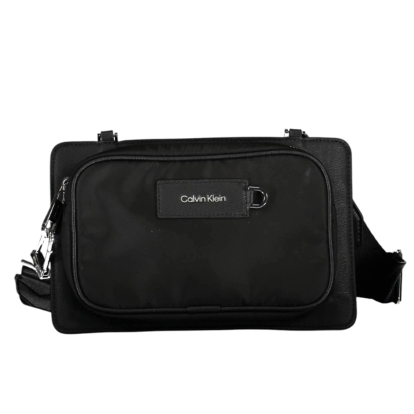 Calvin Klein - Ανδρική Τσάντα Ώμου / Χιαστί Elevated Multi Zip Xbody K50K510213-BAX Μαύρο