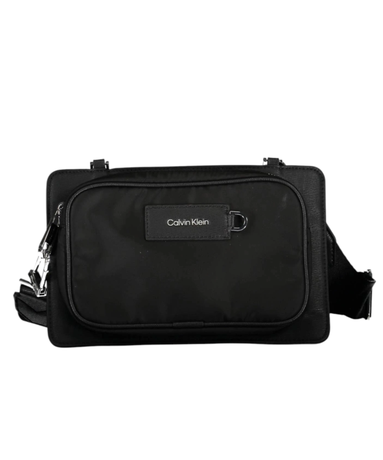 Calvin Klein - Ανδρική Τσάντα Ώμου / Χιαστί Elevated Multi Zip Xbody K50K510213-BAX Μαύρο
