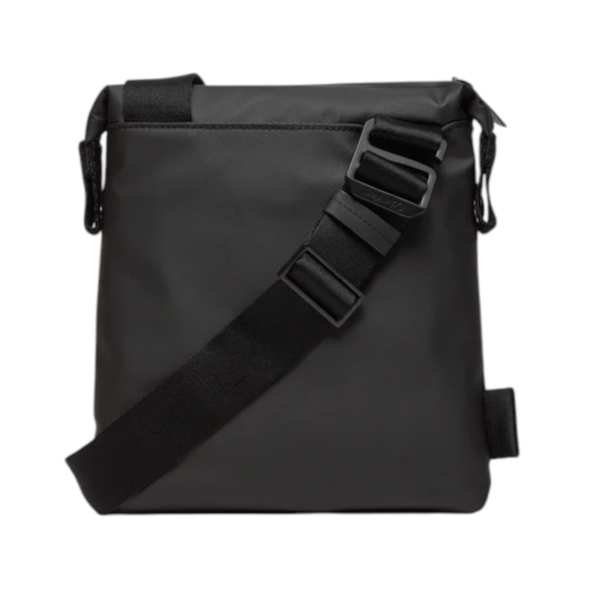 Calvin Klein - Ανδρική Τσάντα Ώμου / Χιαστί Rubberized Conv Flatpack K50K511254-BEH Μαύρο K50K511254-BEH