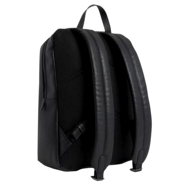 Calvin Klein - Ανδρική Τσάντα Πλάτης Calvin Klein Men's Backpack Black Faux Leather 13" Laptop Bag K50K510811-BAX Μαύρο K50K510811-BAX