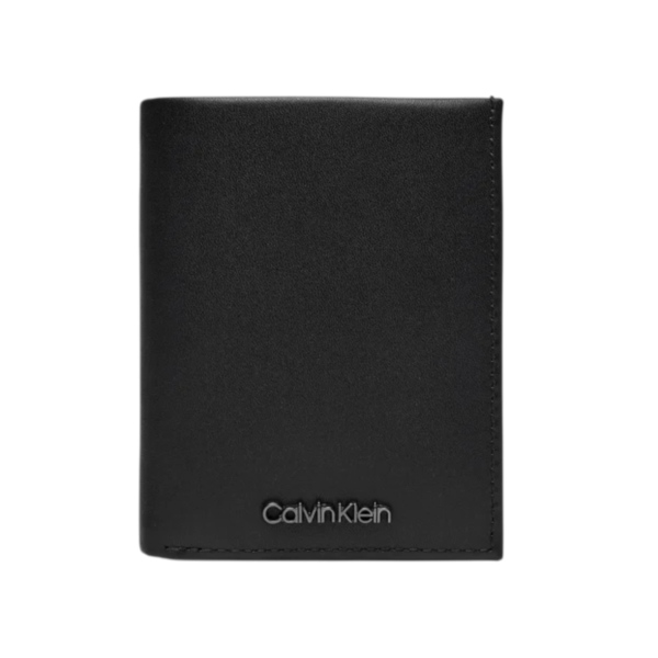 Calvin Klein - Ανδρικό Δερμάτινο Πορτοφόλι Ck Set Bifold 6Cc W/Coin K50K511284-BEH Μαύρο