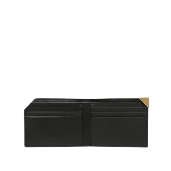 Calvin Klein - Ανδρικό Δερμάτινο Πορτοφόλι Cut Corner Bifold 6cc W/Bill K50K509984-BAX Μαύρο K50K509984-BAX