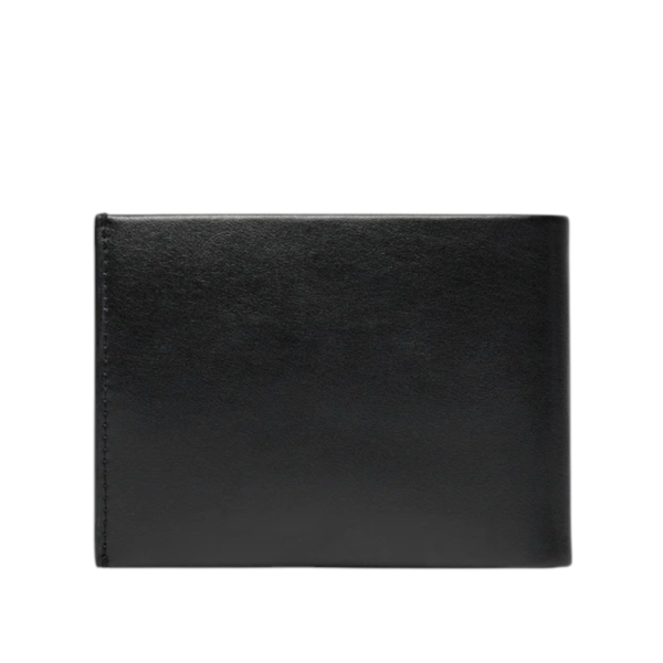 Calvin Klein - Ανδρικό Δερμάτινο Πορτοφόλι Minimal Focus Trifold 10Cc W/Coi K50K511271-BEH Μαύρο K50K511271-BEH