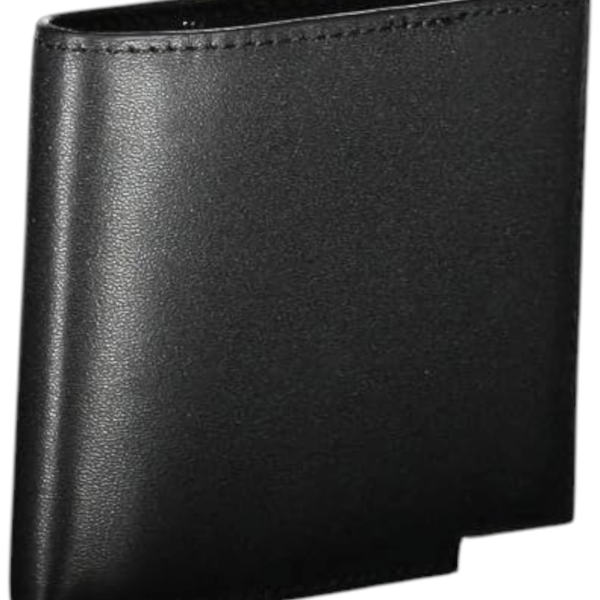 Calvin Klein - Ανδρικό Δερμάτινο Πορτοφόλι Modern Plaque Bifold 6cc W/Bill K50K509975-BAX Μαύρο K50K509975-BAX