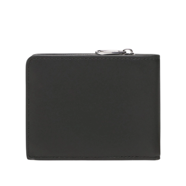 Calvin Klein - Ανδρικό Δερμάτινο Πορτοφόλι Modern Plaque Bifold Half Z/A K50K509974-BAX Μαύρο K50K509974-BAX
