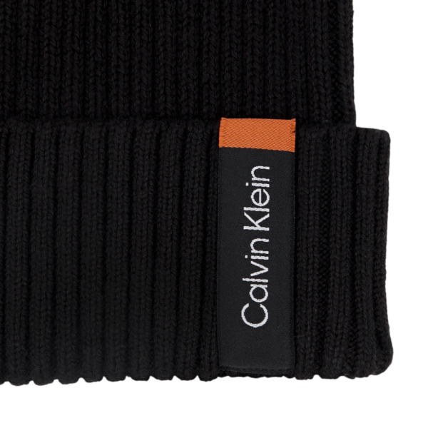 Calvin Klein - Ανδρικό Κασκόλ Σετ K50K509712-BAX Μαύρο K50K509712-BAX