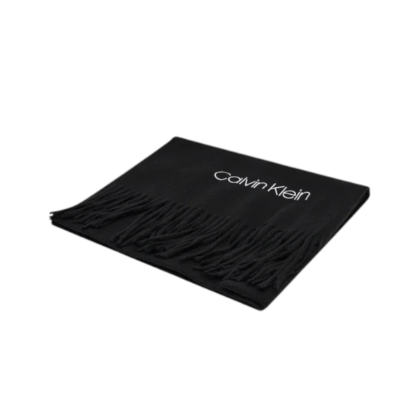 Calvin Klein - Ανδρικό Κασκόλ και Σκούφος Basic Wool Beanie+Scarf K50K507552- BAX Μαύρο K50K507552- BAX