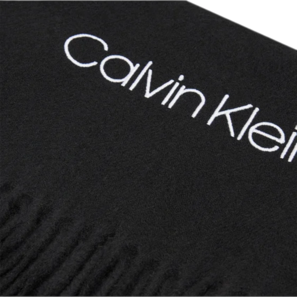 Calvin Klein - Ανδρικό Κασκόλ και Σκούφος Basic Wool Beanie+Scarf K50K507552- BAX Μαύρο K50K507552- BAX