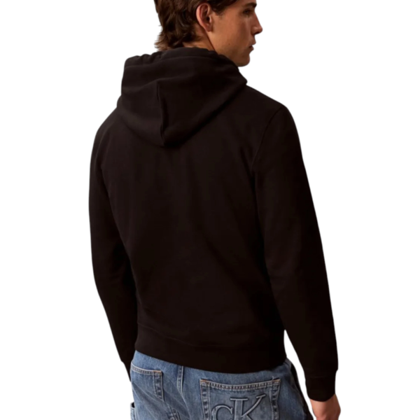 Calvin Klein - Ανδρικό Μακρυμάνικο Φούτερ Varsity Logo Relaxed Fit LV04RH238G-UB1 Μαύρο LV04RH238G-UB1