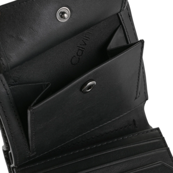 Calvin Klein - Ανδρικό Πορτοφόλι Ck Minimalism K50K510898-0IO Μαύρο K50K510898-0IO