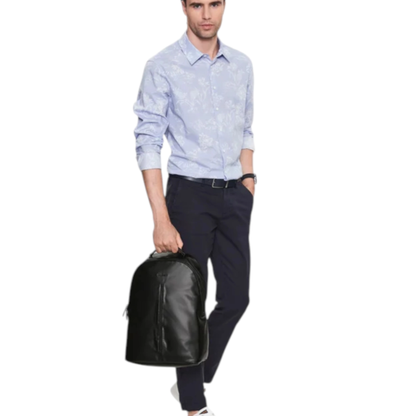 Calvin Klein - Ανδρικό Σακίδιο Πλάτης Ck Median Round Bp K50K510253-BAX Μαύρο K50K510253-BAX