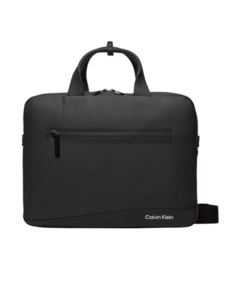 Calvin Klein - Ανδρικός Χαρτοφύλακας/ Τσάντα Laptop Rubberized Conv K50K511712-BEH Μαύρο
