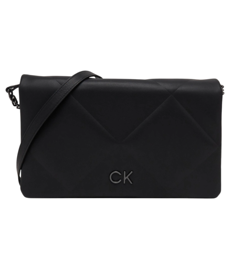Calvin Klein - Γυναικεία Τσάντα Re-Lock Quilt K60K611021-BAX Μαύρο
