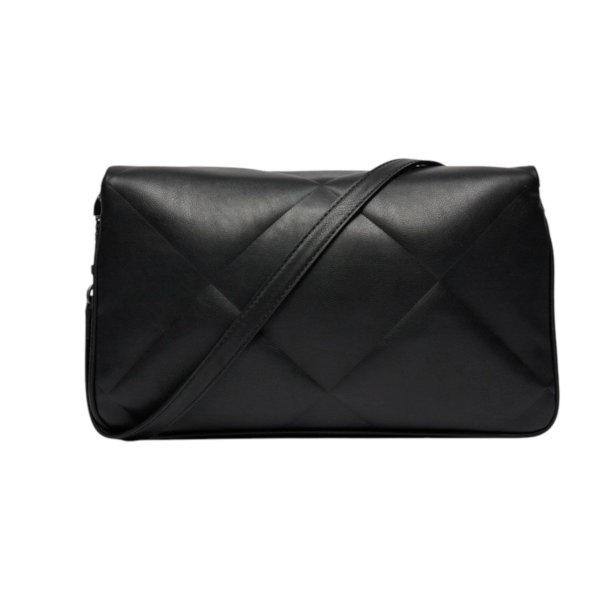 Calvin Klein - Γυναικεία Τσάντα Ώμου Re-Lock Quilt K60K611021-BEH Μαύρο K60K611021-BEH