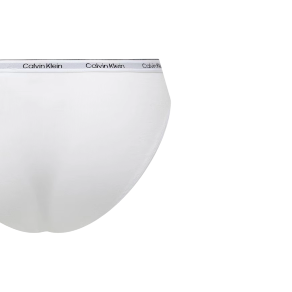 Calvin Klein - Γυναικείο Slip 3 Pack Icon Logo LV00QD5207-GG2 Μαύρο/Λευκό/Γαλάζιο LV00QD5207-GG2