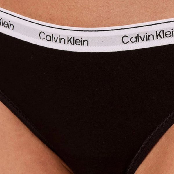 Calvin Klein - Γυναικείο Slip 3 Pack Icon Logo LV00QD5207-H03 Μαύρο/Γκρί/Fantasia LV00QD5207-H03