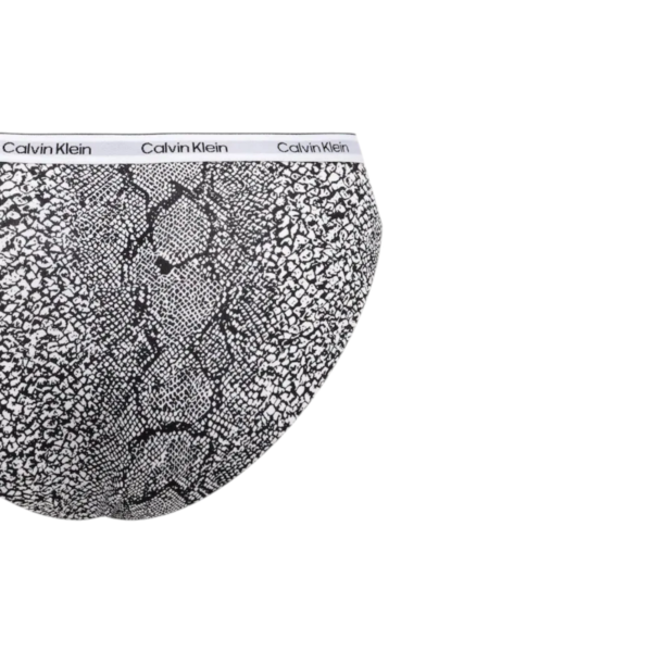 Calvin Klein - Γυναικείο Slip 3 Pack Icon Logo LV00QD5207-H03 Μαύρο/Γκρί/Fantasia LV00QD5207-H03