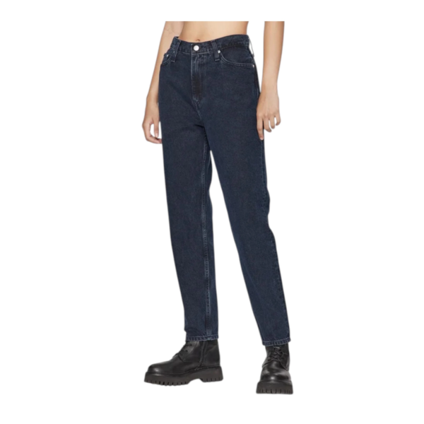 Calvin Klein - Γυναικείο Παντελόνι Τζιν Mom Fit J20J221786-1BJ Μπλε J20J221786-1BJ
