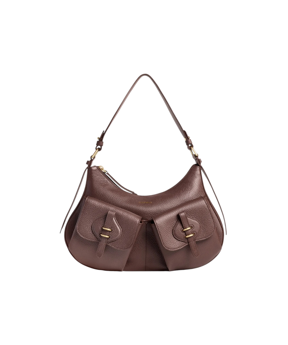 Coccinelle - Γυναικεία τσάντα Ώμου Mavery Pocket Medium E1VGK120101-R49 Δαμασκηνί