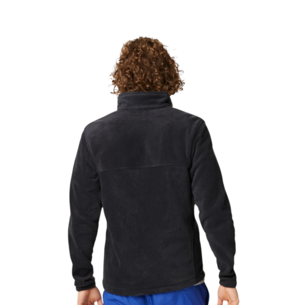 Columbia - Ανδρική Ζακέτα με Φερμουάρ Steens Mountain Polar Fleece WM3220-010 Μαύρο WM3220-010