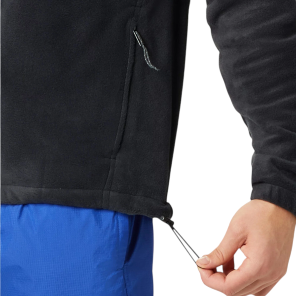 Columbia - Ανδρική Ζακέτα με Φερμουάρ Steens Mountain Polar Fleece WM3220-010 Μαύρο WM3220-010