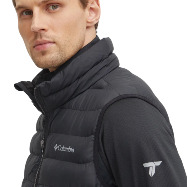 Columbia - Ανδρικό Αμάνικο Μπουφάν Powder Lite Ii 2086974-010 Μαύρο 2086974-010