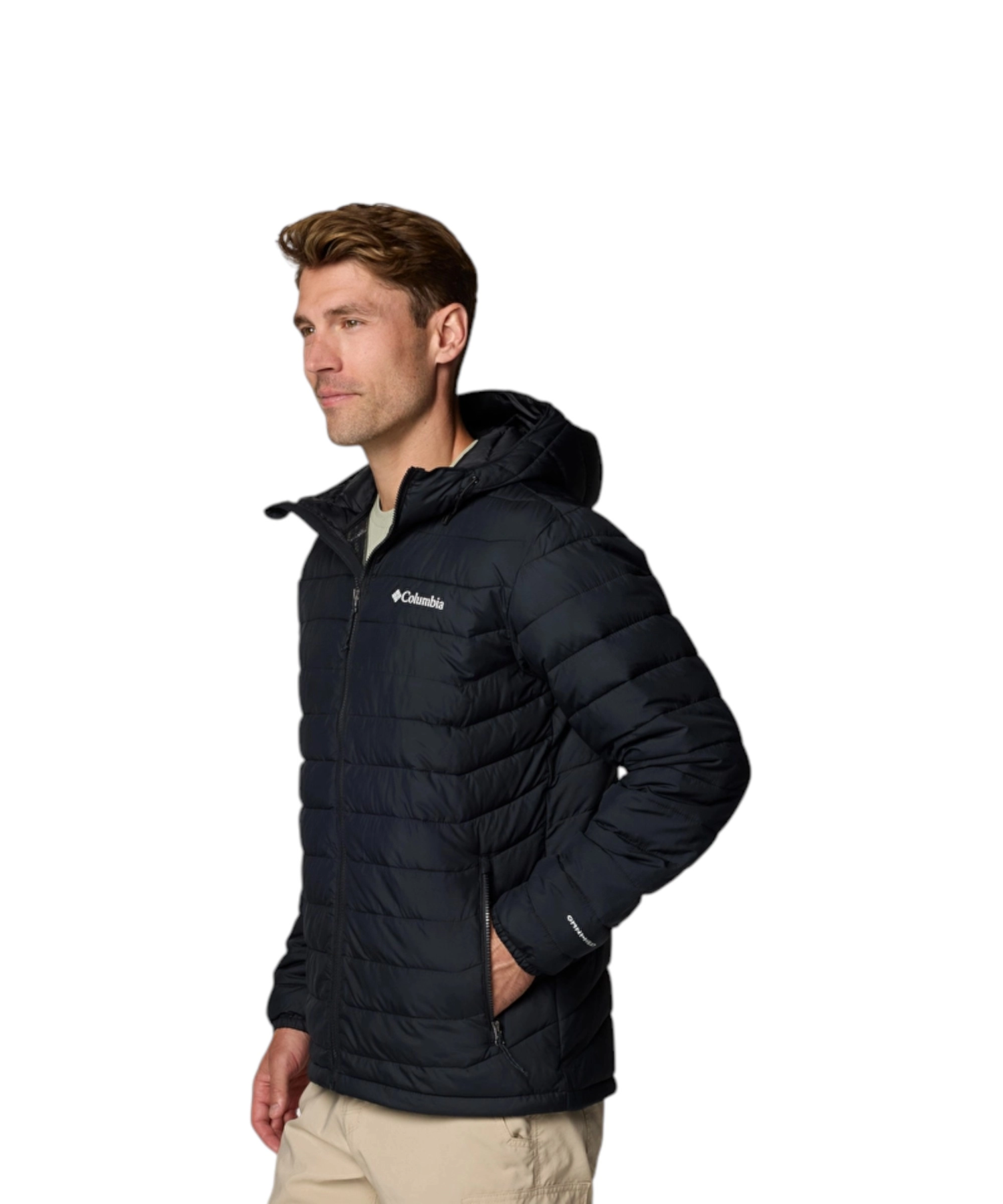 Columbia – Ανδρικό Μπουφάν Powder Lite II Hooded WX6272-010 Μαύρο (4) Columbia - Ανδρικό Μπουφάν Powder Lite II Hooded WX6272-010 Μαύρο WX6272-010