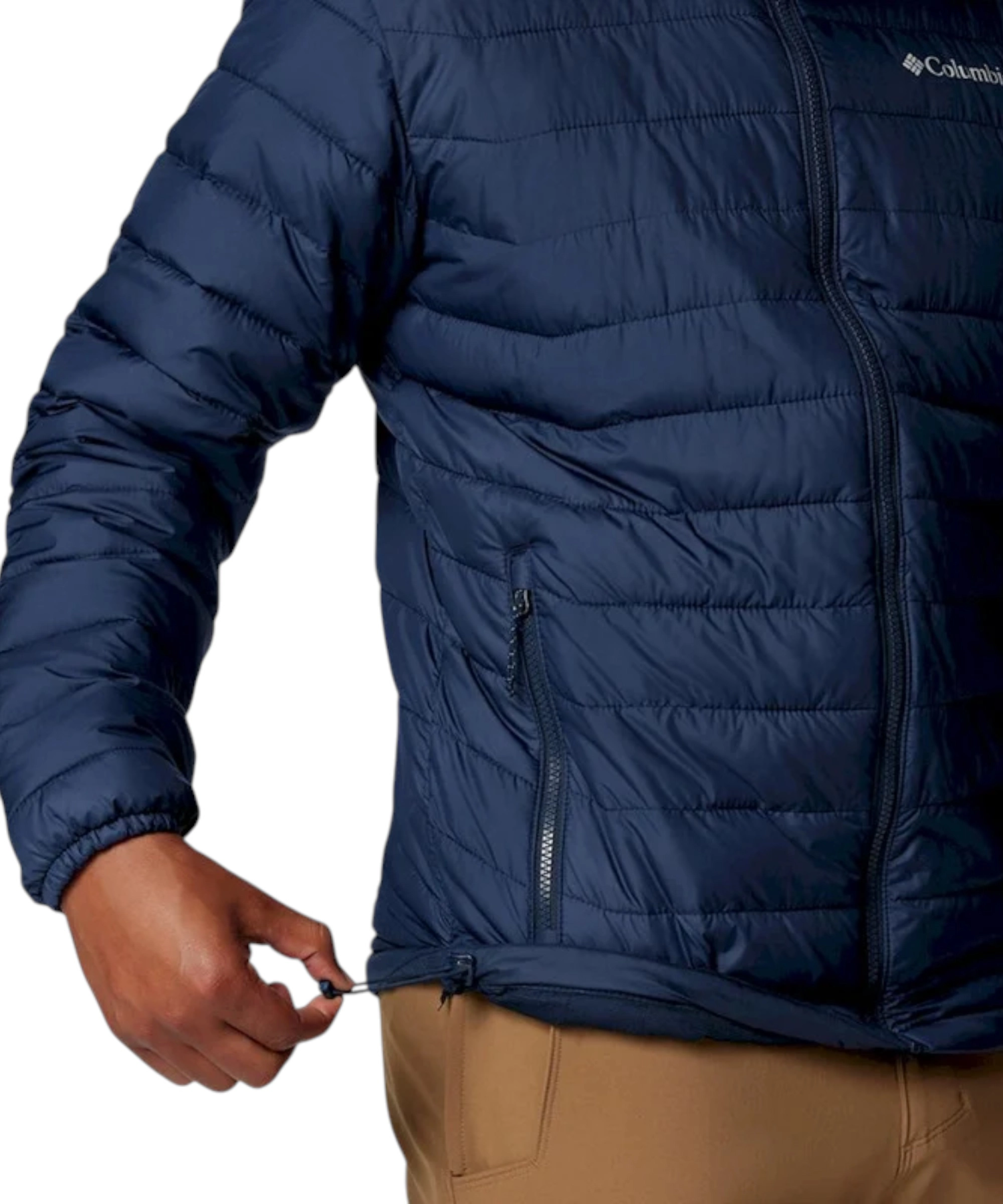 Columbia – Ανδρικό Μπουφάν Powder Lite II Hooded WX6272-464 Μπλε-78 (3) Columbia - Ανδρικό Μπουφάν Powder Lite II Hooded WX6272-464 Μπλε WX6272-464