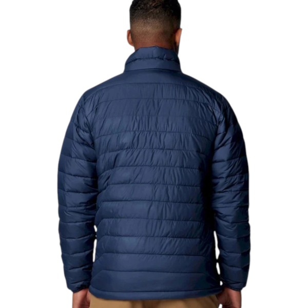 Columbia - Ανδρικό Μπουφάν Powder Lite II Hooded WX6272-464 Μπλε WX6272-464