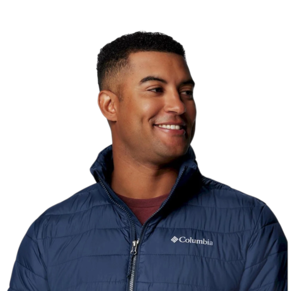 Columbia - Ανδρικό Μπουφάν Powder Lite II Hooded WX6272-464 Μπλε WX6272-464