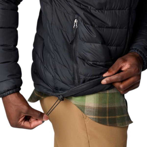 Columbia - Ανδρικό Μπουφάν Powder Lite Ii Puffer 2086964-010 Μαύρο 2086964-010