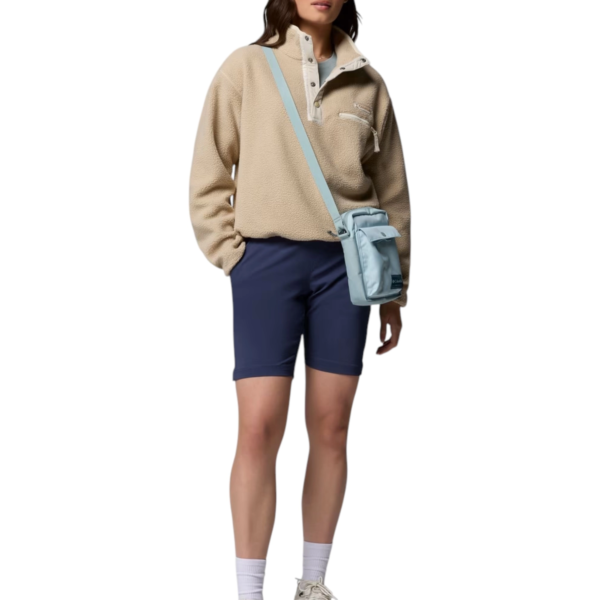 Columbia - Γυναικείo Φούτερ Fleece Helvetia II Cropped Half Snap 2092231-272 Μπεζ 2092231-272