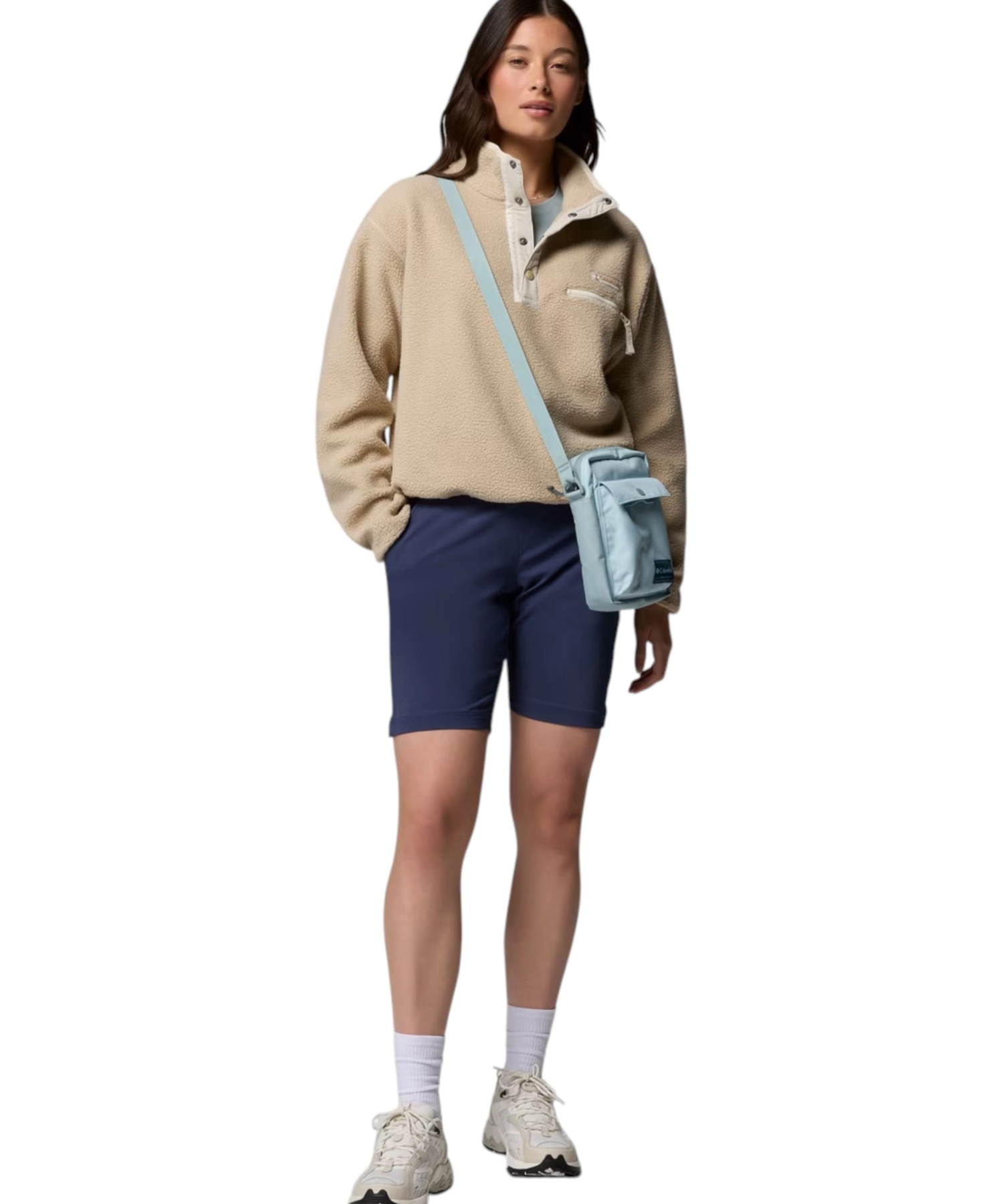 Columbia – Γυναικείo Φούτερ Fleece Helvetia II Cropped Half Snap 2092231-272 Μπεζ (5) Columbia - Γυναικείo Φούτερ Fleece Helvetia II Cropped Half Snap 2092231-272 Μπεζ 2092231-272