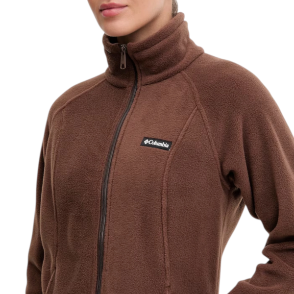 Columbia - Γυναικεία Ζακέτα Φούτερ Fleece Benton Springs WL6439-256 Καφέ WL6439-256