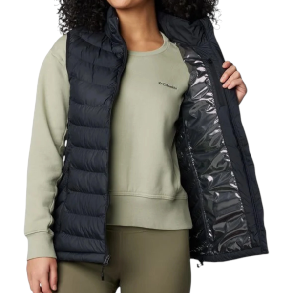 Columbia - Γυναικείο Αμάνικο Μπουφάν Powder Lite II Vest WK7821-010 Μαύρο WK7821-010
