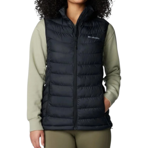 Columbia - Γυναικείο Αμάνικο Μπουφάν Powder Lite II Vest WK7821-010 Μαύρο