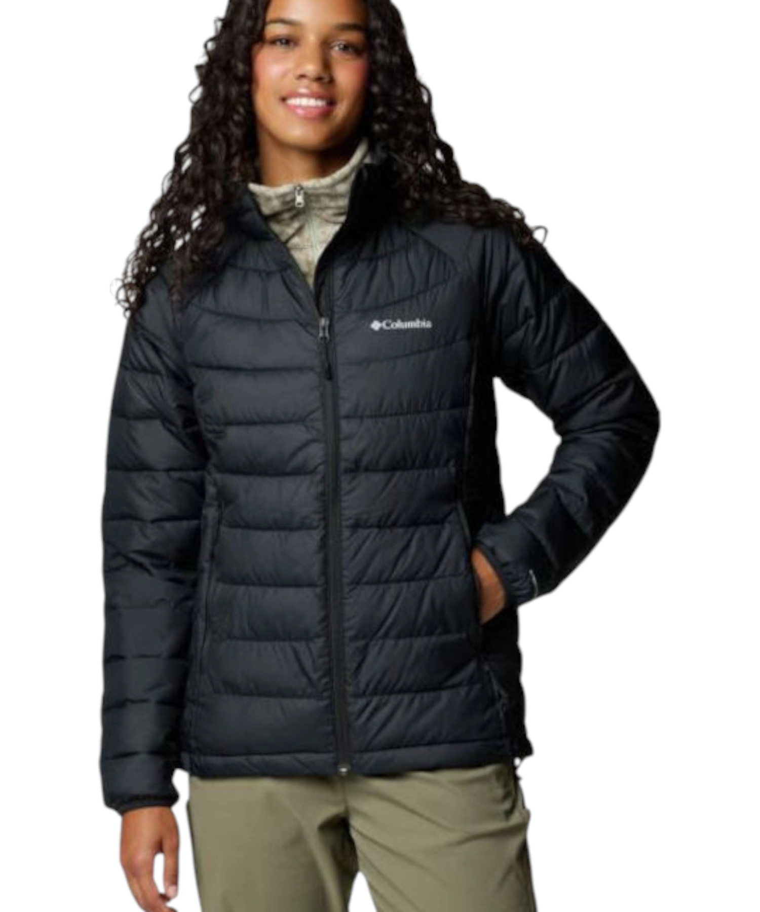 Columbia - Γυναικείο Μπουφάν Powder Lite II WK4391-010 Μαύρο (1) Columbia - Γυναικείο Μπουφάν Powder Lite II WK4391-010 Μαύρο WK4391-010