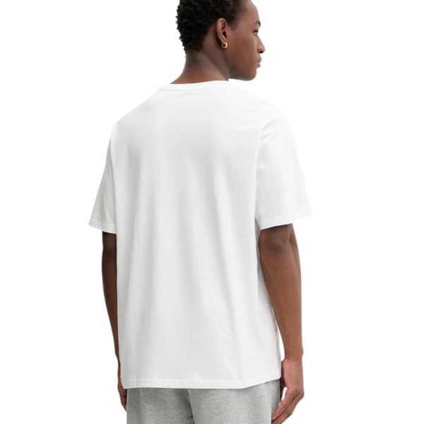 Converse - Ανδρικό T‑shirt Chuck Taylor All Star Patch Relaxed Fit CVM5T459-100 Λευκό CVM5T459-100