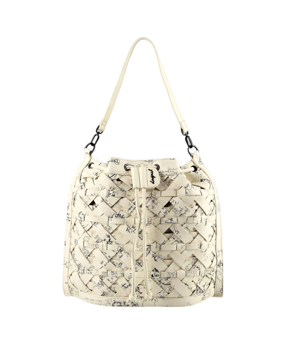 Desigual - Γυναικεία Τσάντα Πλάτης Back Litio Harlan 26SAXP27-1008 Λευκό