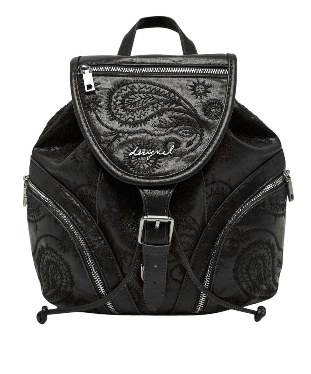 Desigual - Γυναικεία Τσάντα Πλάτης Siroco Tula Mini Straight 26WAKP06-2000 Μαύρο