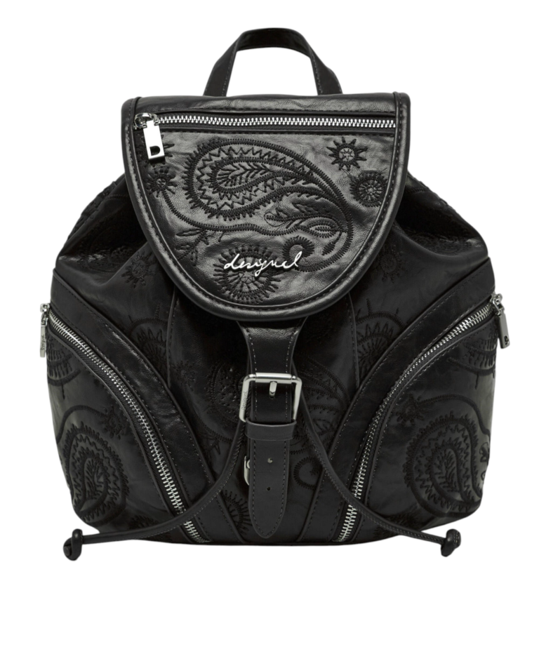 Desigual - Γυναικεία Τσάντα Πλάτης Siroco Tula Mini Straight 26WAKP06-2000 Μαύρο