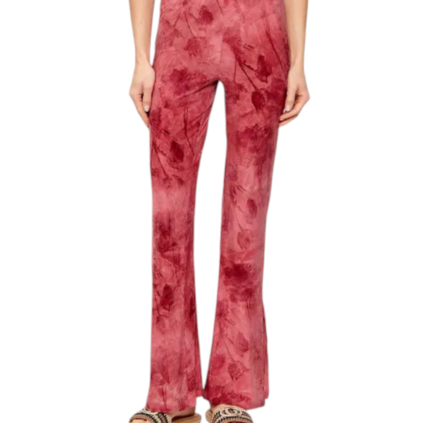 Desigual - Γυναικείο Βελούδινο Κολάν Chester Flare Fit 26SWPK03-3024 Ροζ