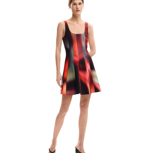 Desigual - Γυναικείο Κοντό Φόρεμα Cortesmancha 26SWVW02-2000 Μαύρο 26SWVW02-2000