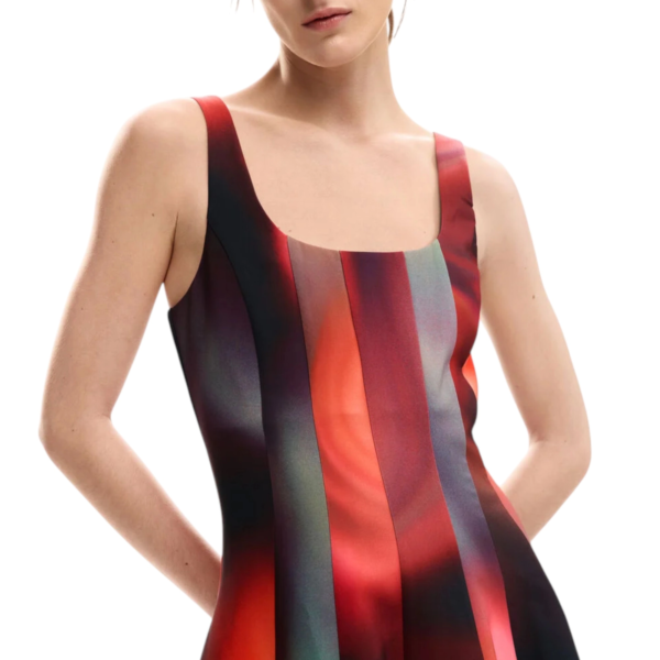 Desigual - Γυναικείο Κοντό Φόρεμα Cortesmancha 26SWVW02-2000 Μαύρο 26SWVW02-2000