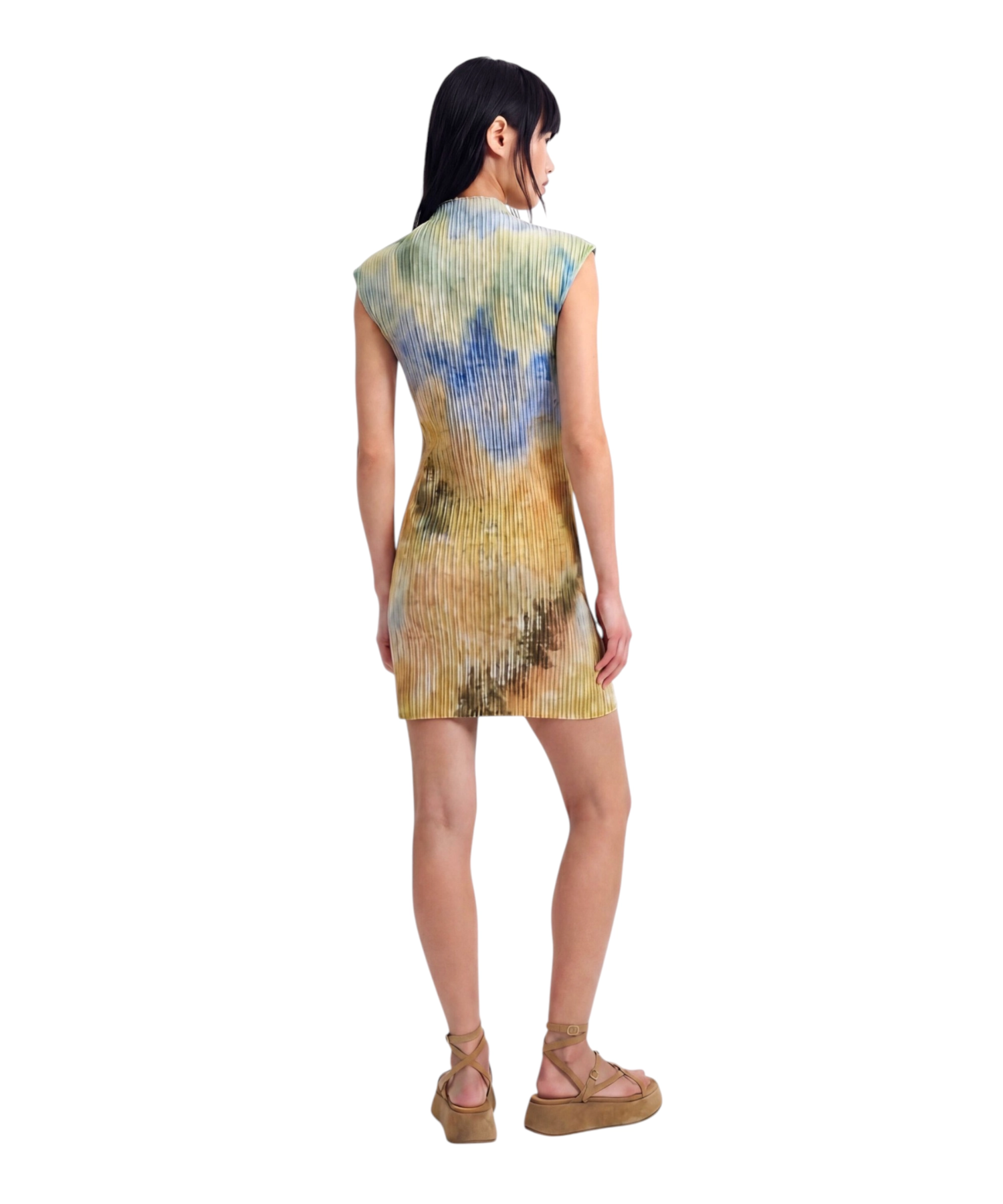 Desigual – Γυναικείο Κοντό Φόρεμα Tennesse 26SWVVK18-6014 Πολύχρωμο (4) Desigual - Γυναικείο Κοντό Φόρεμα Tennesse 26SWVK18-6014 Πολύχρωμο 26SWVK18-6014