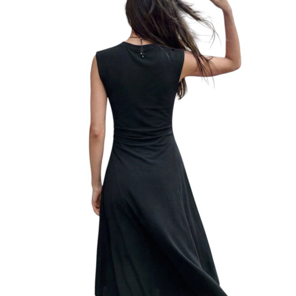 Desigual - Γυναικείο Μακρύ Φόρεμα Leyter 26SWVK50-2000 Μαύρο 26SWVK50-2000