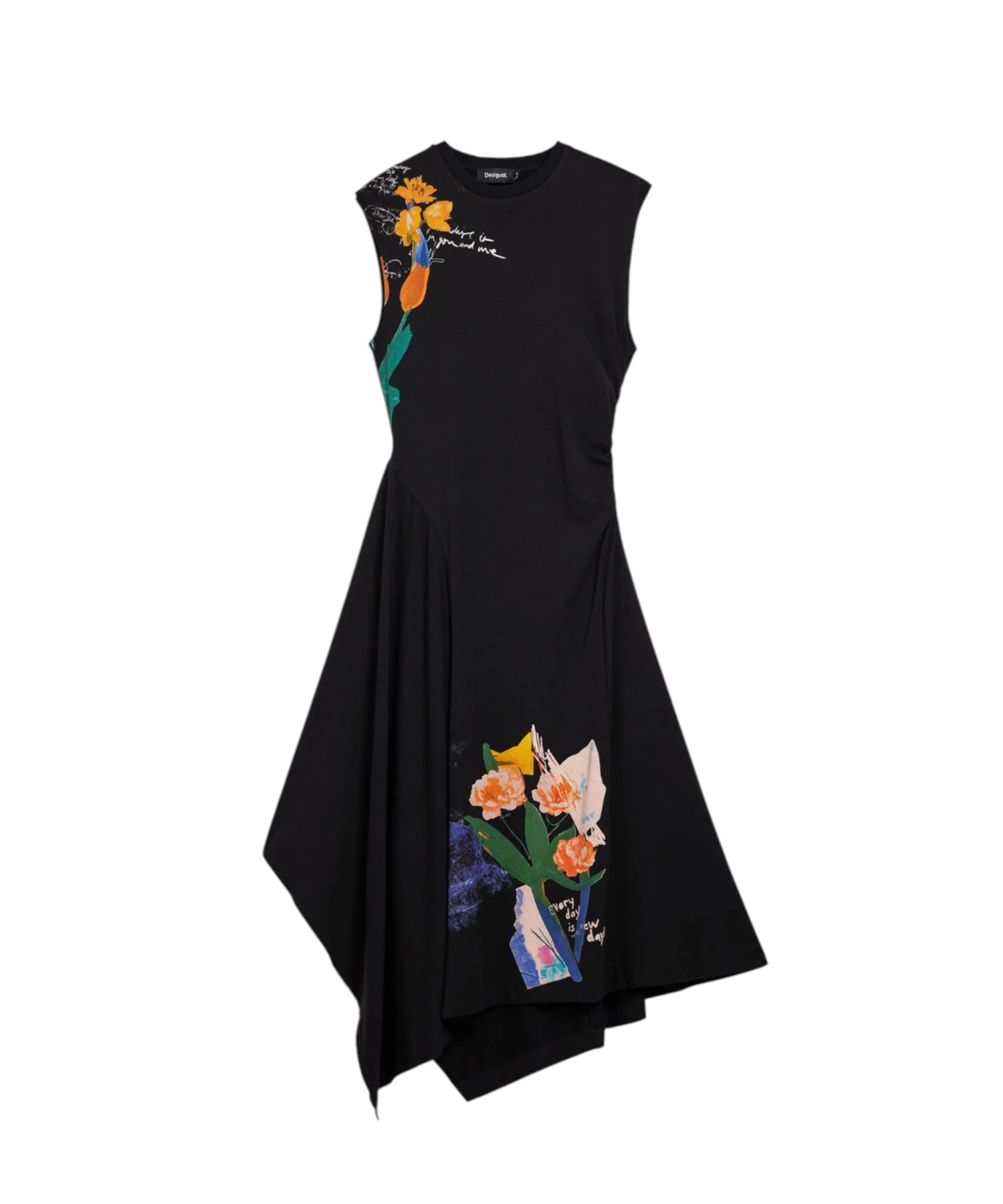 Desigual – Γυναικείο Μακρύ Φόρεμα Leyter 26SWVK50-2000 Μαύρο (4) Desigual - Γυναικείο Μακρύ Φόρεμα Leyter 26SWVK50-2000 Μαύρο 26SWVK50-2000